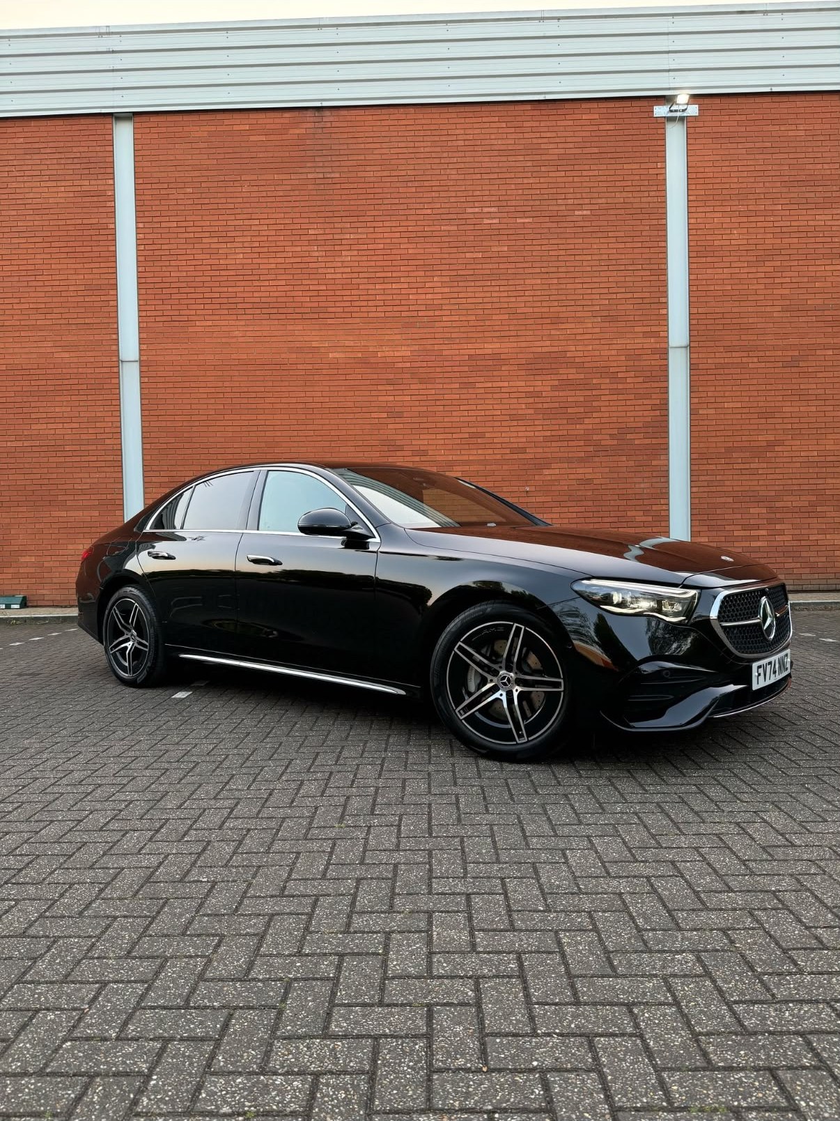 Halcolux Mercedes-Benz E-Class front three-quarter view